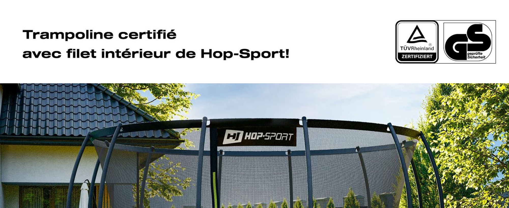 Trampoline de Jardin pour enfants 427 cm