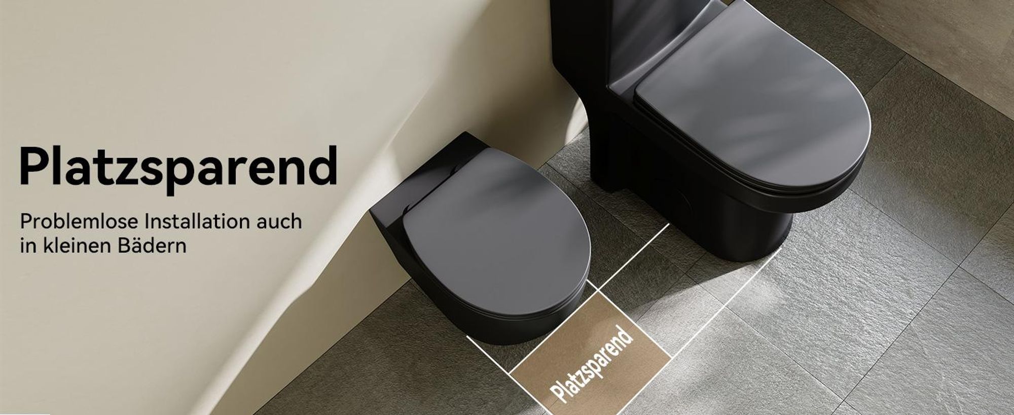 Hänge Toilette und Modern Design