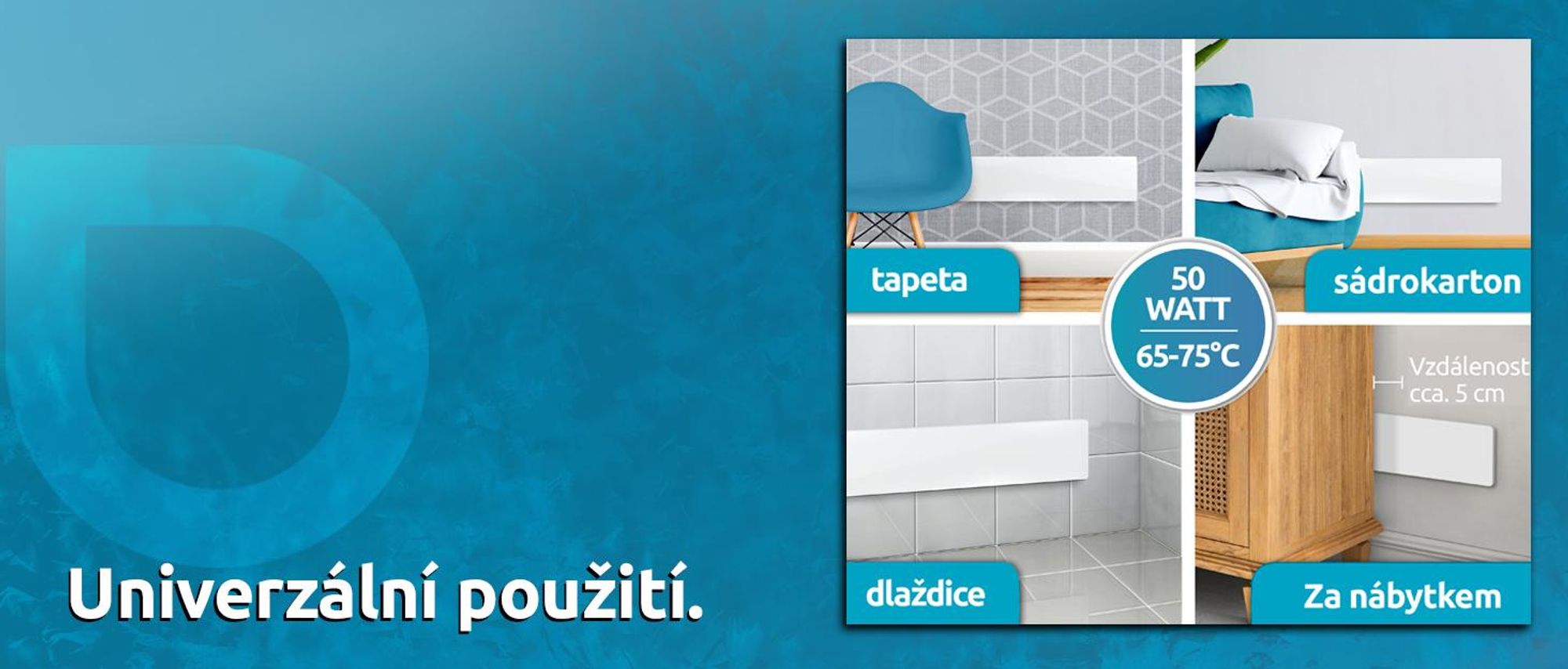sDry – lze použít na všechny stěny