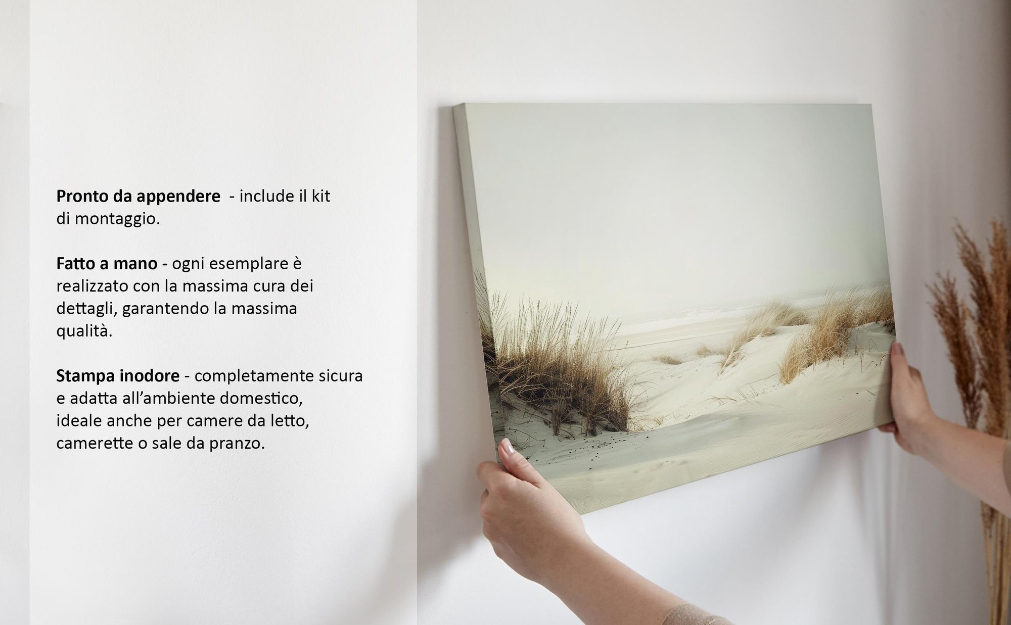 LUMASOUL Quadri su tela con motivi naturali, Quadri da Parete per Soggiorno e Camera da Letto, Quadri 200x100 cm Eclettico
