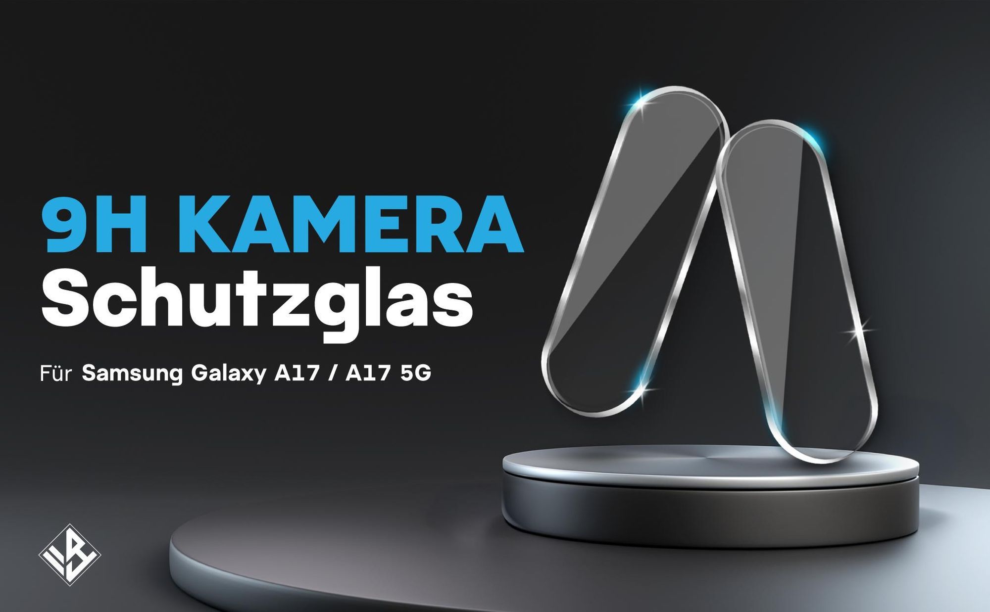 2er Set Kameraschutzglas für Samsung Galaxy A17 in 9H Härte
