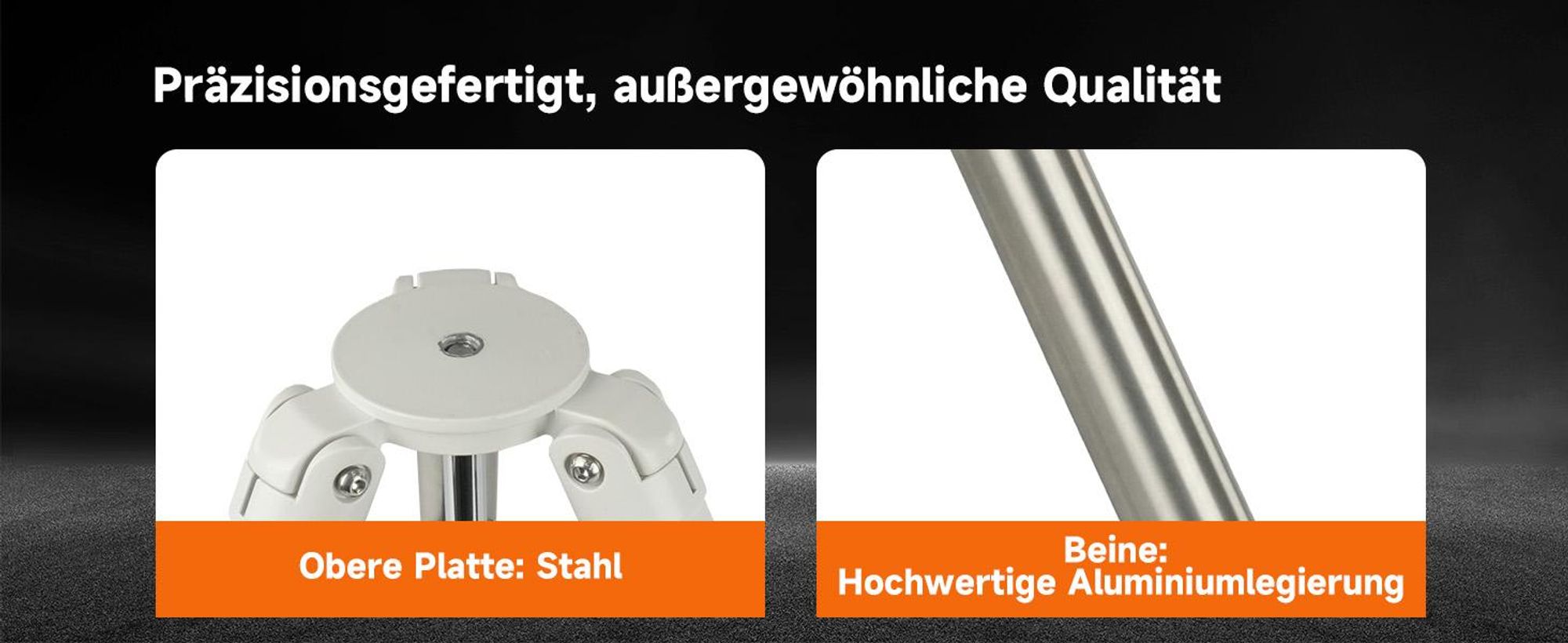 Svbony SV225T Astronomisches Teleskopstativ aus Aluminium, ausziehbares Stativ, tragbares Zubehör, kompatibel mit Alt-Azimut SV225