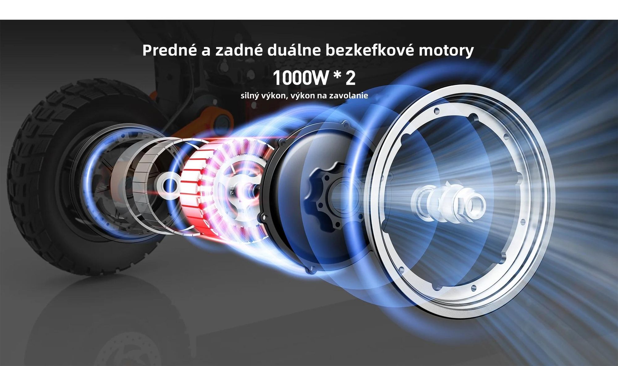 JOYOR S10-S-Z Dvojitý Motor Skladateľný Elektrický kolobežka - 1000W*2 Motor 60V18AH Batéria 10-palcové Pneumatiky Hydraulické Brzdy - Čierna
