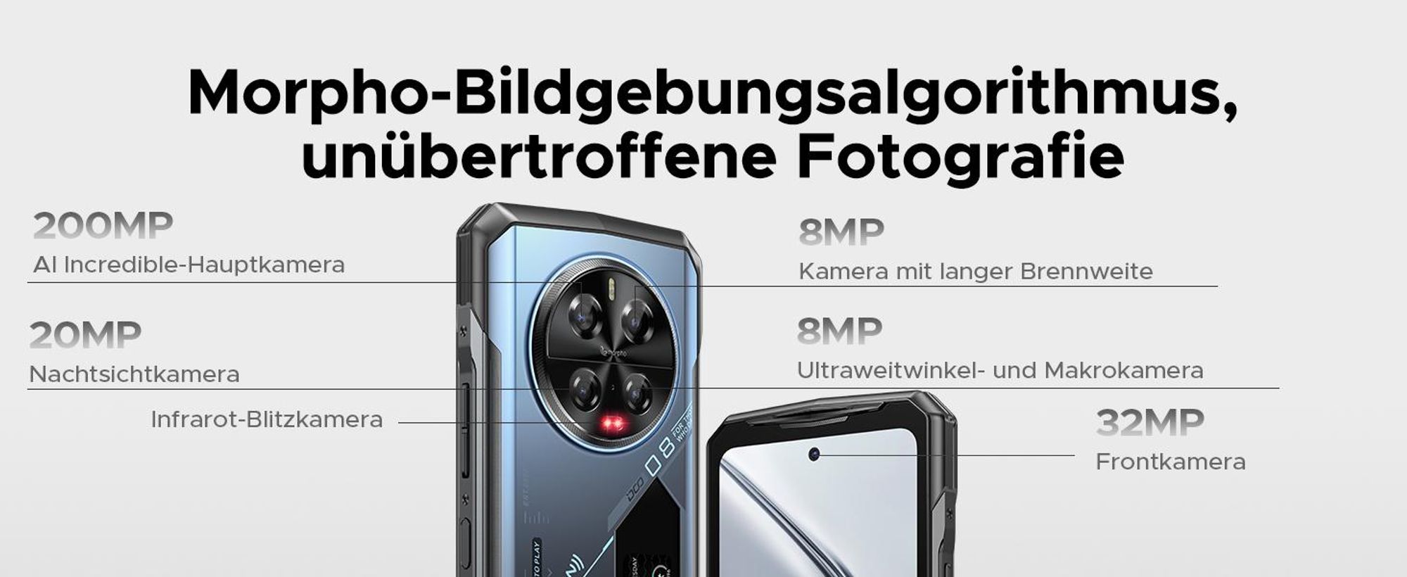 Doogee V40 Pro 5g 16gb/512gb 6.7´´ Blau One Size / EU Plug 220V Blau One Size