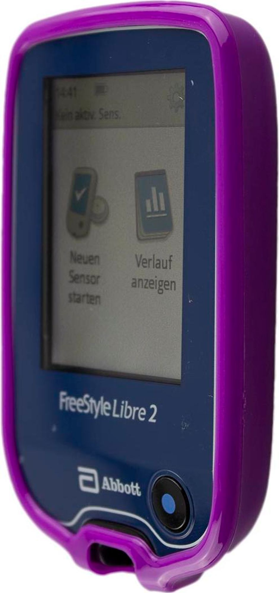 caseroxx Schutz-Hülle TPU-Hülle kompatibel mit Freestyle Libre 1 / 2 / 3 / Insulinix / 14 Day, Gummi Handy Tasche lila Bild 4