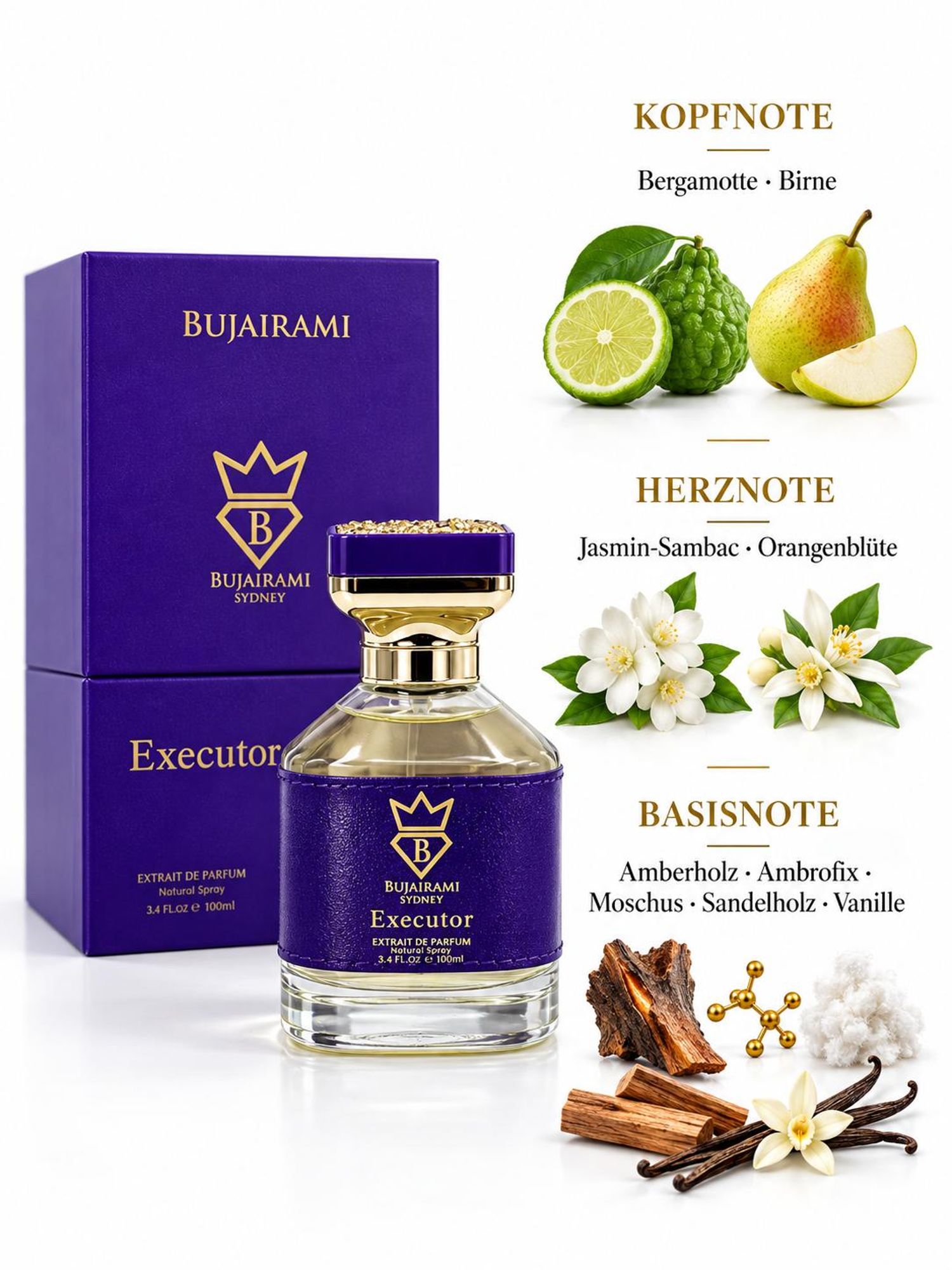 Bujairami - Executor Extrait de Parfum