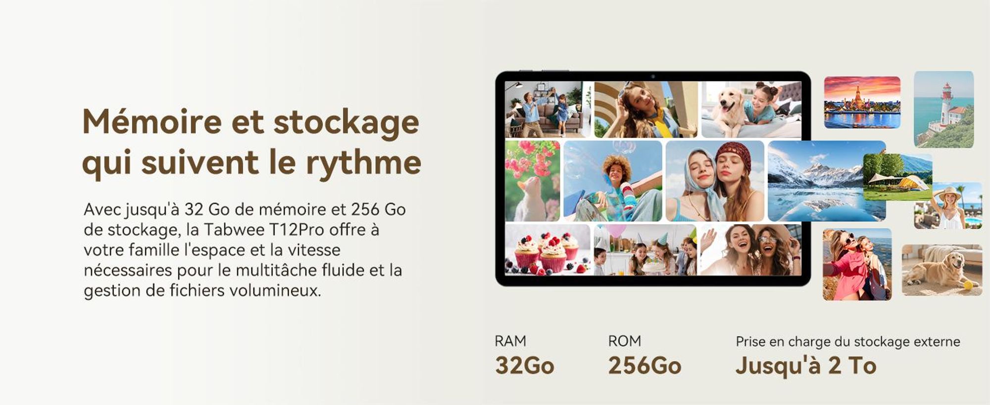 Tablette 2026 T12Pro de 11,5 pouces, écran BOE 2,8K, Android 16, processeur Helio G100, 32 Go + 256 Go de stockage, batterie 8000 mAh, double SIM 4G, reconnaissance faciale, appareil photo 13 MP, inclut un clavier, une souris, un stylet et une coque