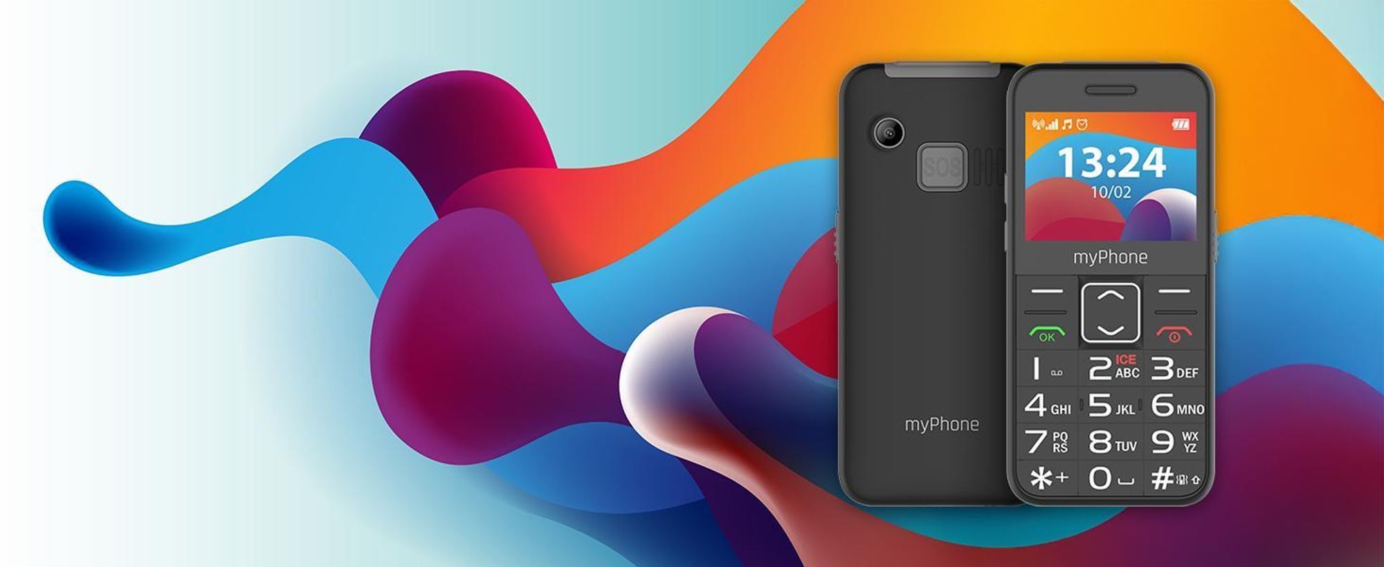Myphone Halo 3 Lte Mobiltelefon Mit Tastatur Für Senioren Und Notrufstation