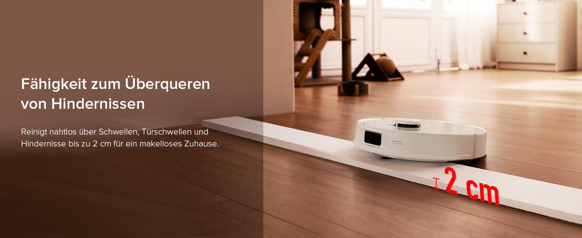 Roborock Qrevo S5V Saugroboter mit Wischfunktion, 12.000Pa, Zero-Tangle System, Warmlufttrocknung, Multifunktions-Dockingstation (Weiß)