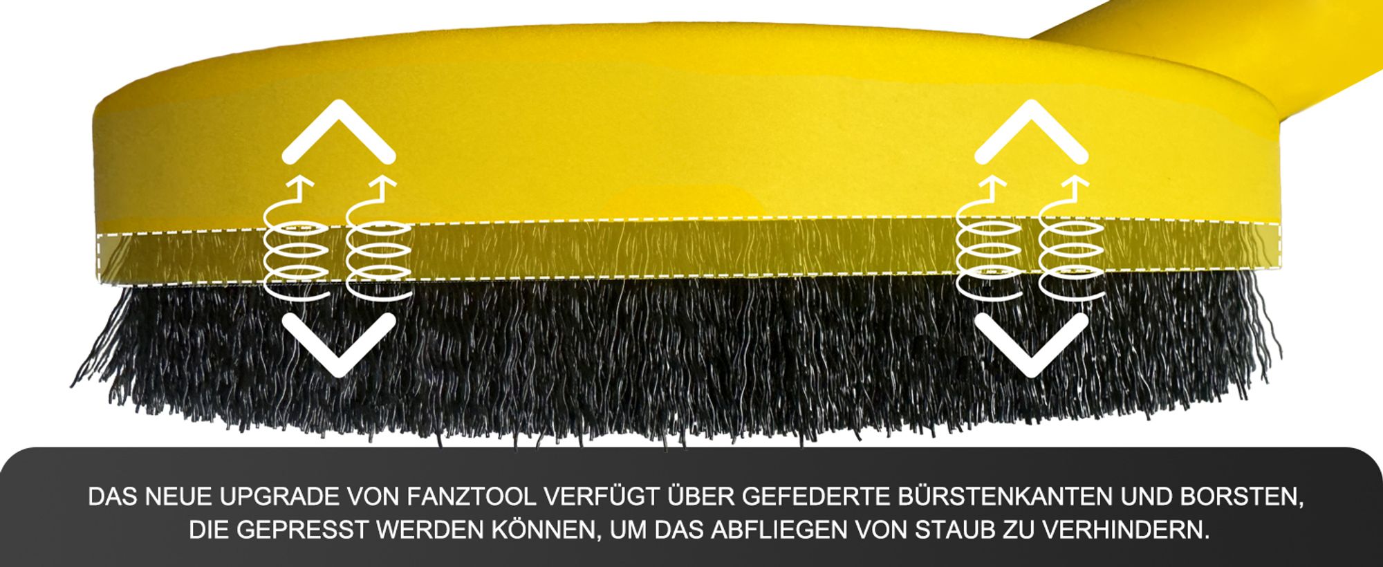 Absaughaube für Winkelschleifer + 125 mm Diamantschleiftopf PROFI 3.Generation