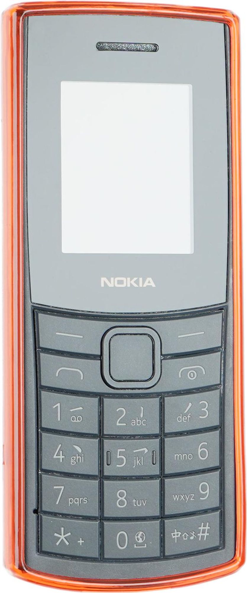 caseroxx Schutz-Hülle TPU-Hülle kompatibel mit Nokia 105/110 4G (2023, 2024), 105/110 4G (2nd Edition), Gummi Handy Tasche rot Bild 4
