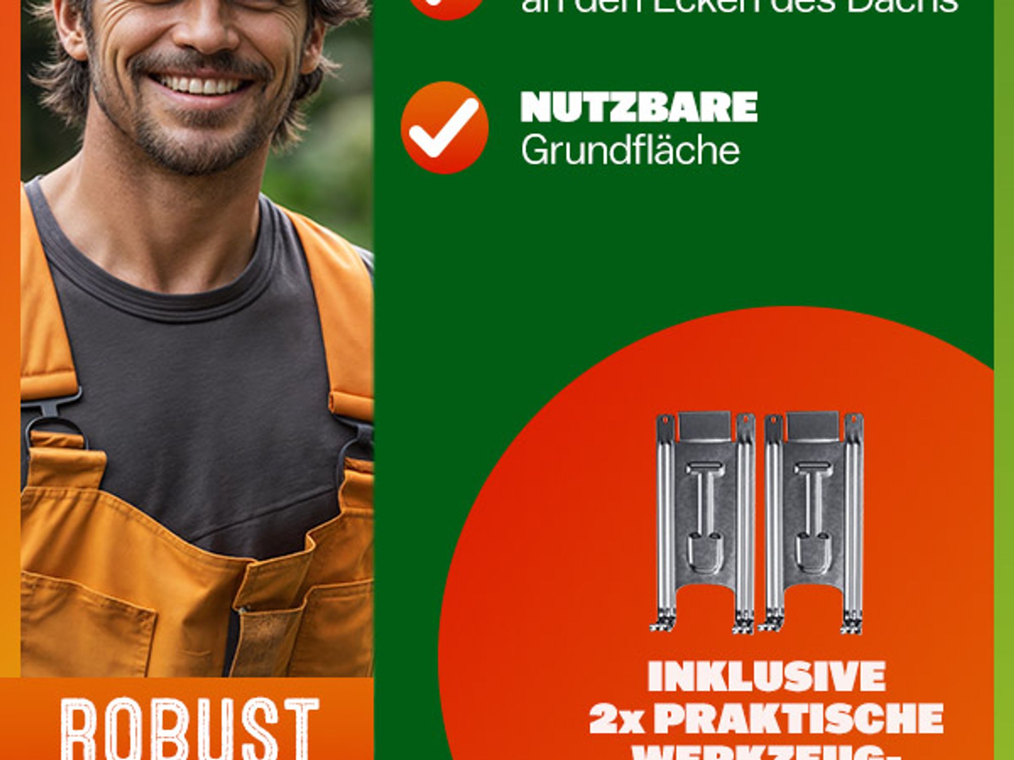 GARDEBRUK® Geräteschuppen 185x165x90cm 1,5m² Schiebetür 20kg Halter Handschuhe Belüftung rostfreies Metall Pultdach Anthrazit Gerätehaus Gartenhaus