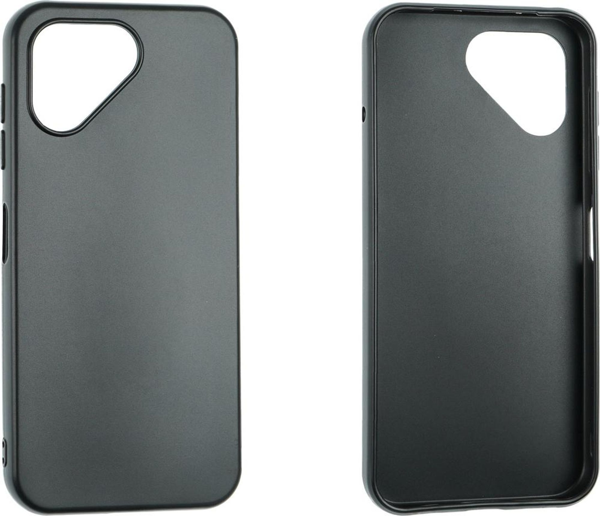 caseroxx Schutz-Hülle TPU-Hülle kompatibel mit Fairphone 5, Gummi Handy Tasche schwarz  Bild 1