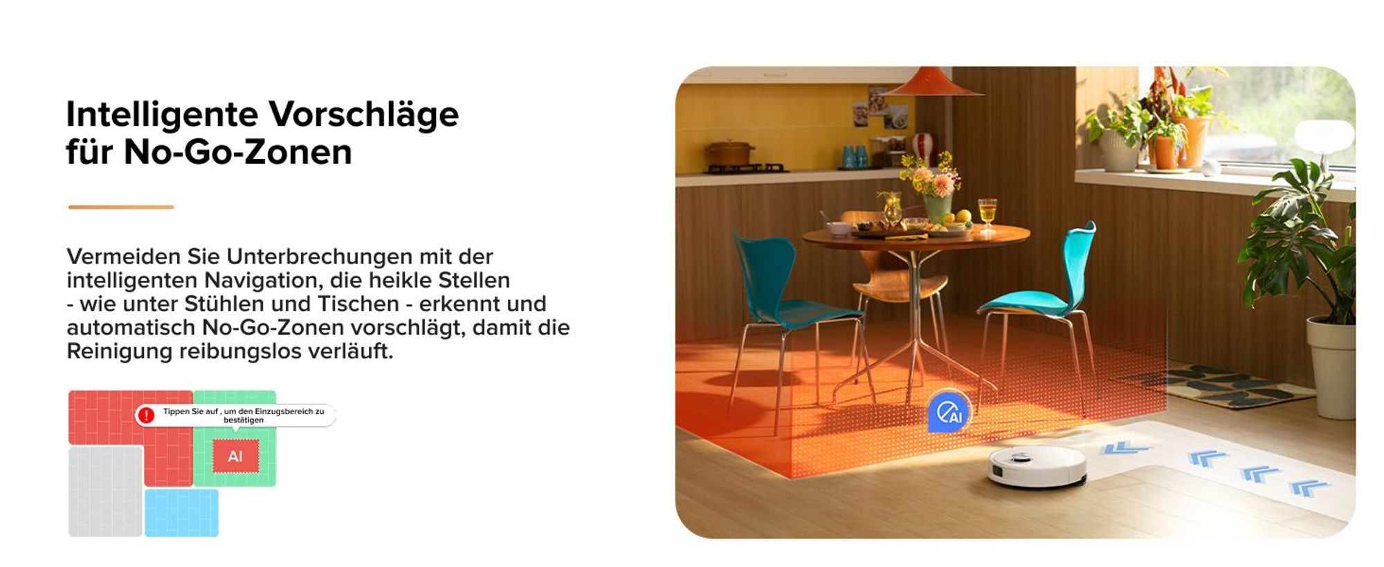 Roborock Q10 S5+ Staubsauger Roboter, 10.000 Pa(Upgrade von S8 Plus), Dual Anti-Tangle System, Auto Lifting Mopping, Ideal für Tierhaare (Weiß)