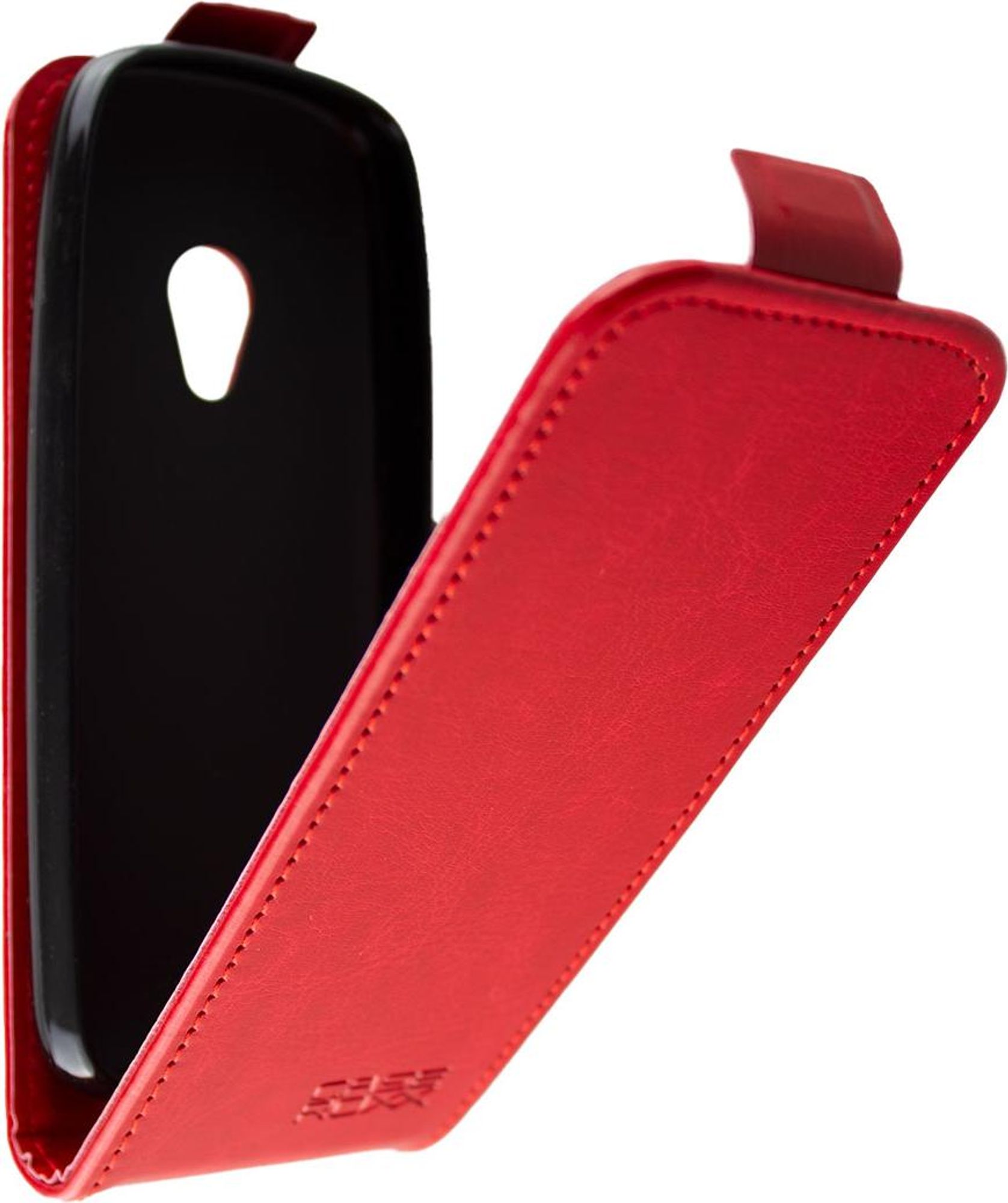 caseroxx Schutz Tasche Hülle Flip Cover kompatibel mit Nokia 6310 (2021), Smartphone Tasche Flip Cover in rot Bild 2