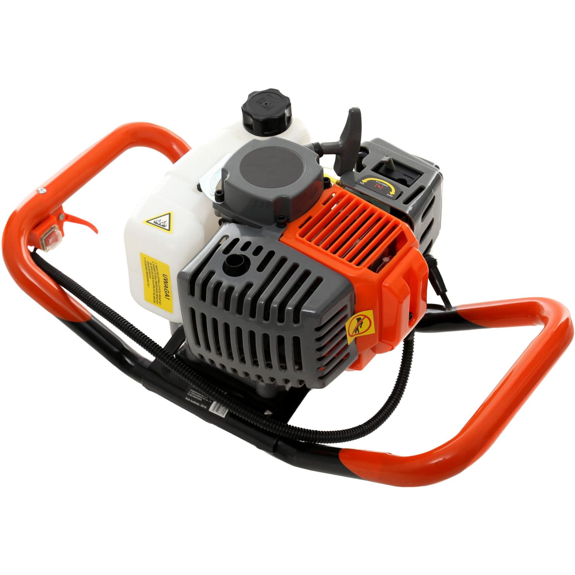 KRAFT&DELE | Erdlochbohrer, mit 4.41 kW, 8000rpm, Motor ohne Bohrkrone, Benzinmotor, Erdbohrer, Pfahlbohrer Motorerdbohrer, für saubere Bohrungen