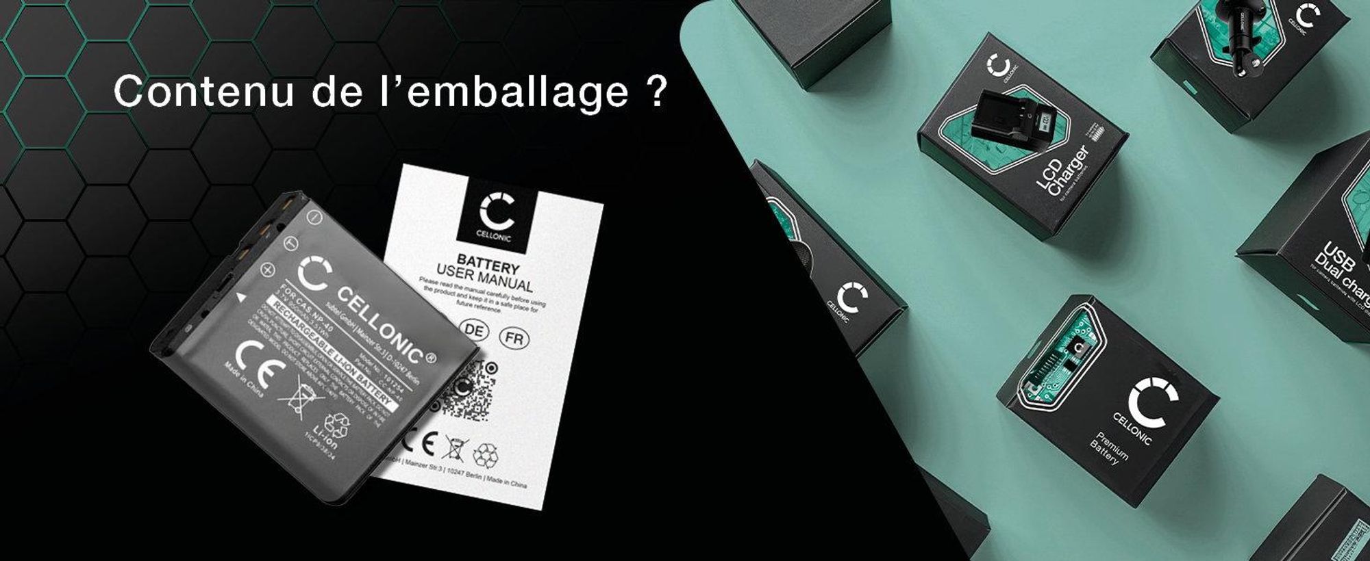 CELLONIC 1x Batterie pour Appareil photo Compatible avec Casio CA-26 (Exilim EX-Z750), Exilim EX-FC100, Exilim EX-Z750, NP-40 - (950mAh , 3.7V)