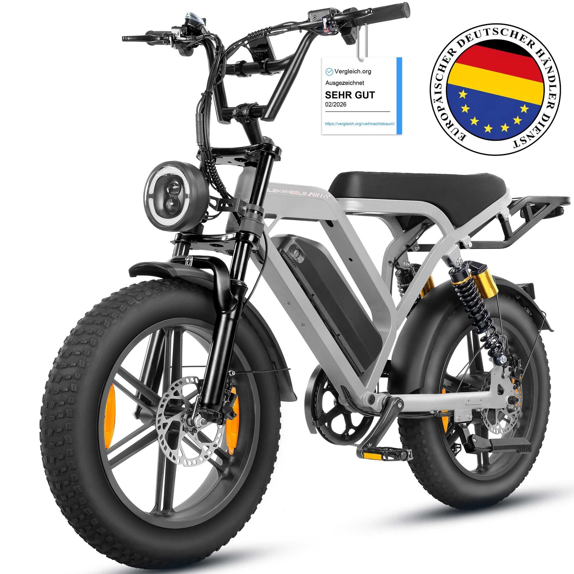 Draixcor E7 2.0 Grau 720 Wh – Produktbild 2