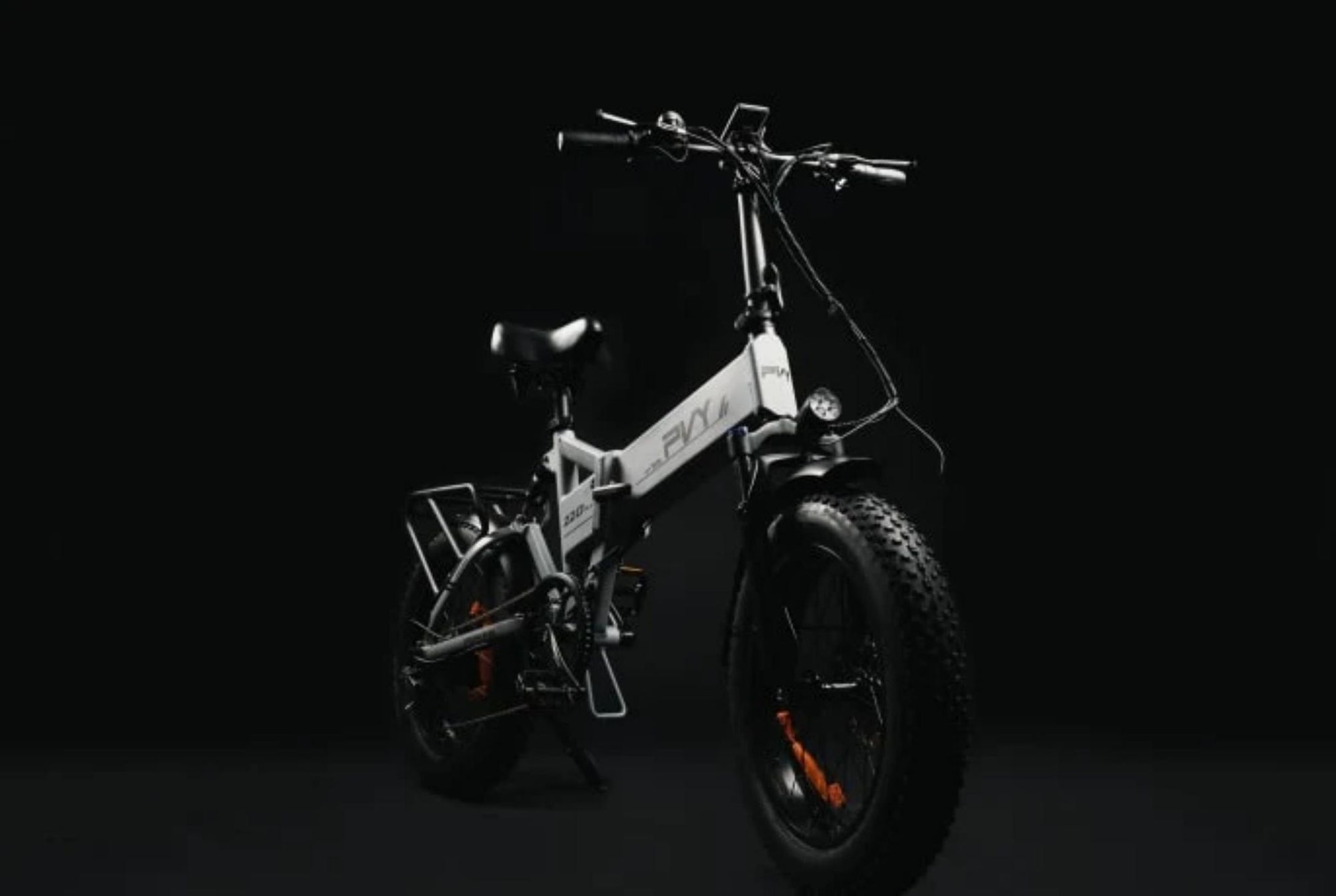 Vélo Électrique PVY Z20 Plus 1000 - Moteur 250W Batterie 48V16.5AH Freins à Disque Hydrauliques Autonomie 120KM - Gris