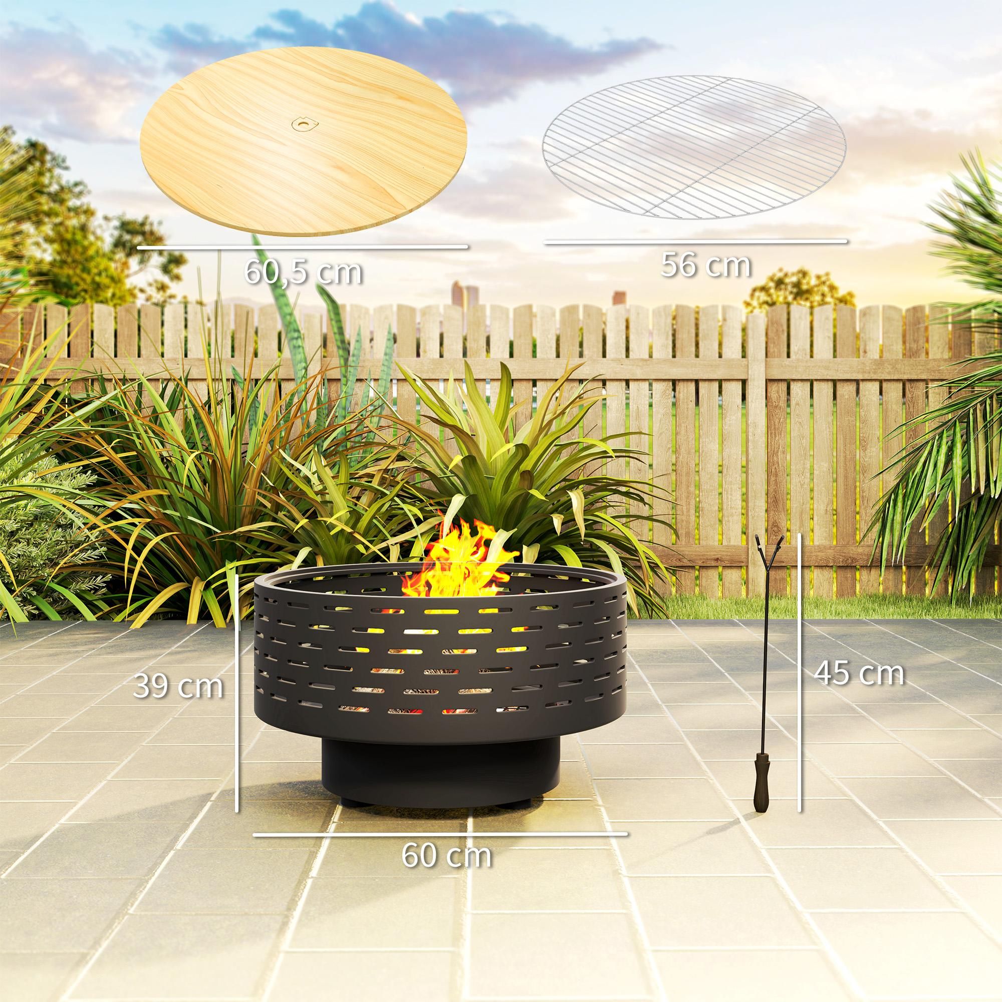 Garten Feuerschale Terrasse