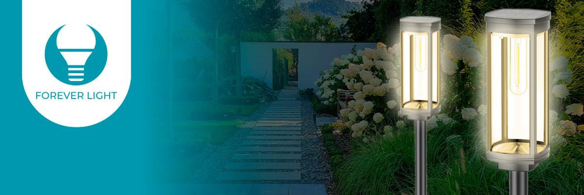 Solarleuchte LED SUNARI FLS-97 Säule 3000K 1000mAh Ni-MH Wegbeleuchtung Gartenleuchte Solarleuchte Garten Beleuchteung Außen Beleuchtung