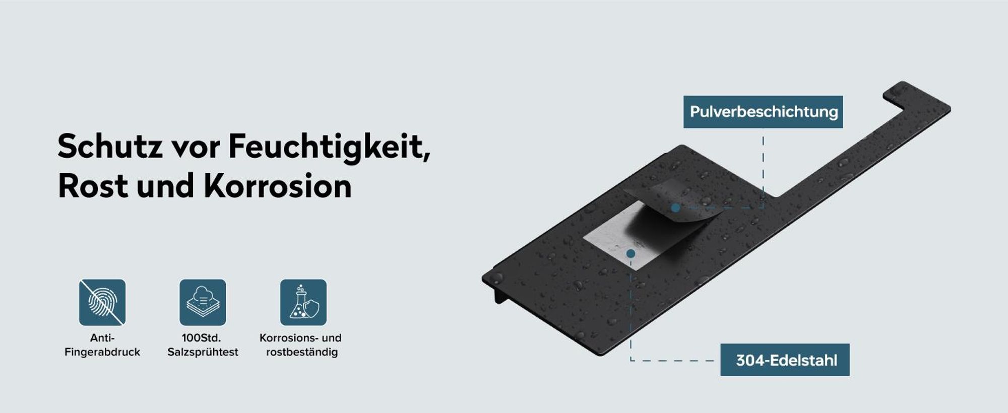 doporro Toilettenpapierhalter Kleben mit Ablage, Klopapierhalter ohne Bohren & mit Bohren, Klorollenhalter für Badezimmer Matt Schwarz Lino-01