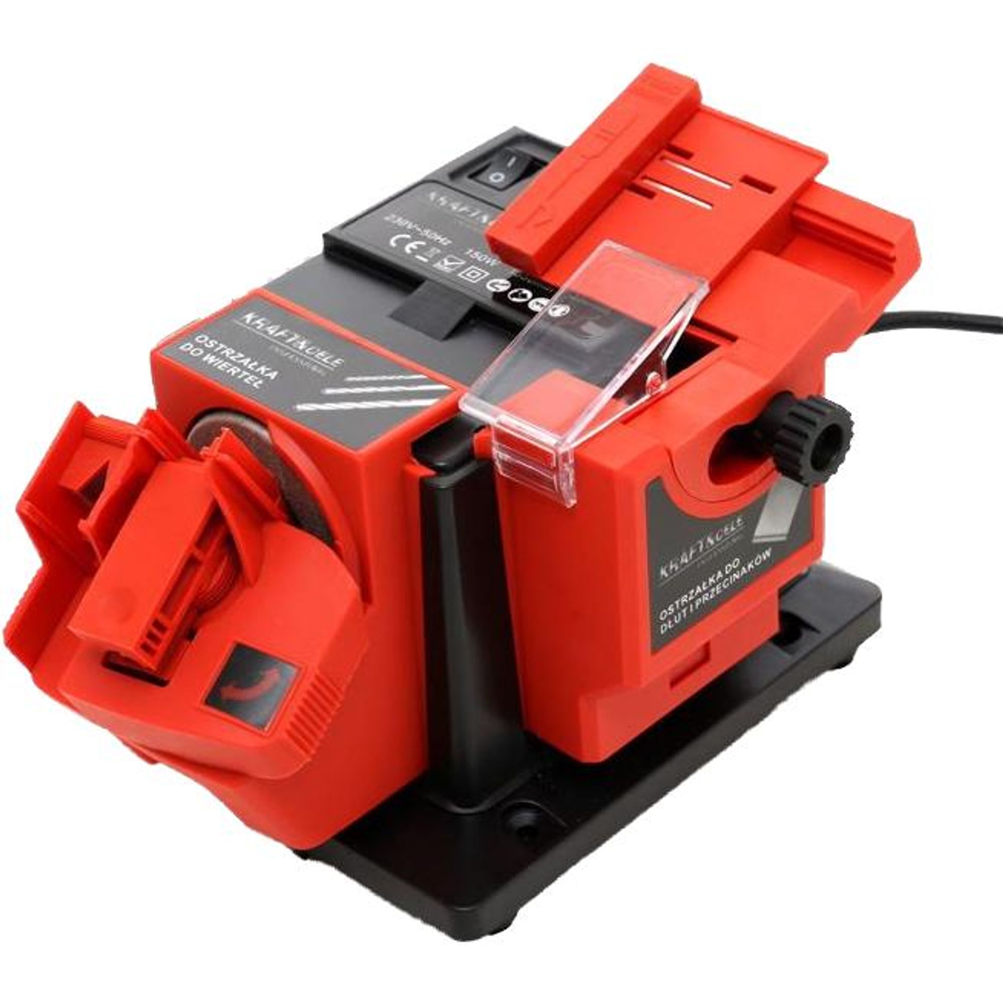 KRAFT&DELE | Universal-Schärfstation, für Scherenbohrer, 150W, diamantbesetzter Schleifstein, Präzisions-Bohrerschleifvorrichtung, Schärfen von Messern, Bohrern, Scheren, Rasenmähermessern