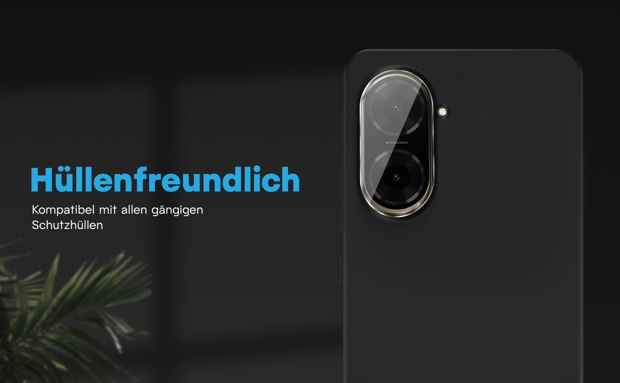 Kamera Schutzglas für Xiaomi Redmi A5 kompatibel mit allen gängigen Hüllen