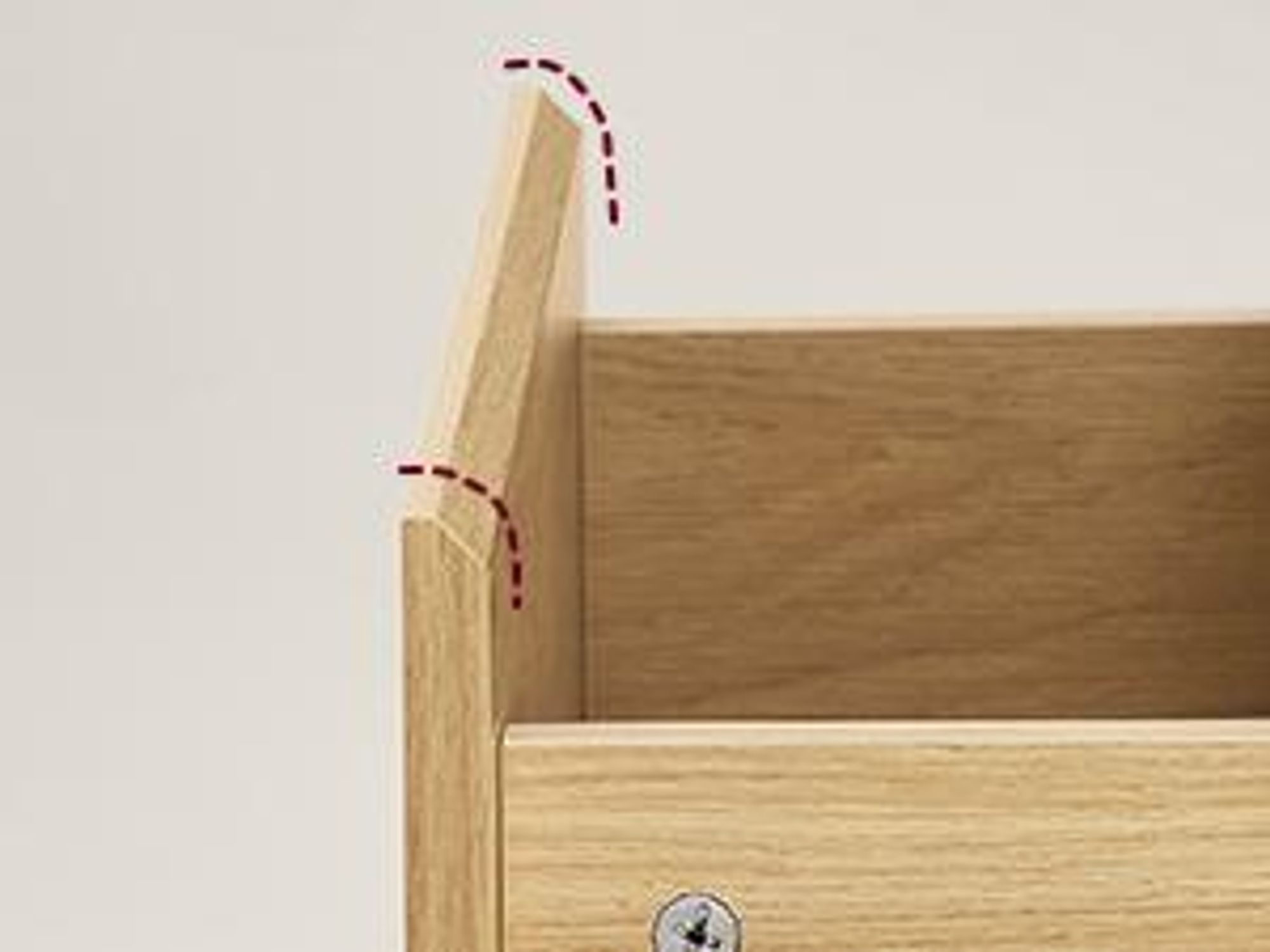 VASAGLE Nachttisch, Beistelltisch, 3 Schubladen, abgeschrägte Kante, 2 AC-Steckdosen, 2 USB-Anschlüsse