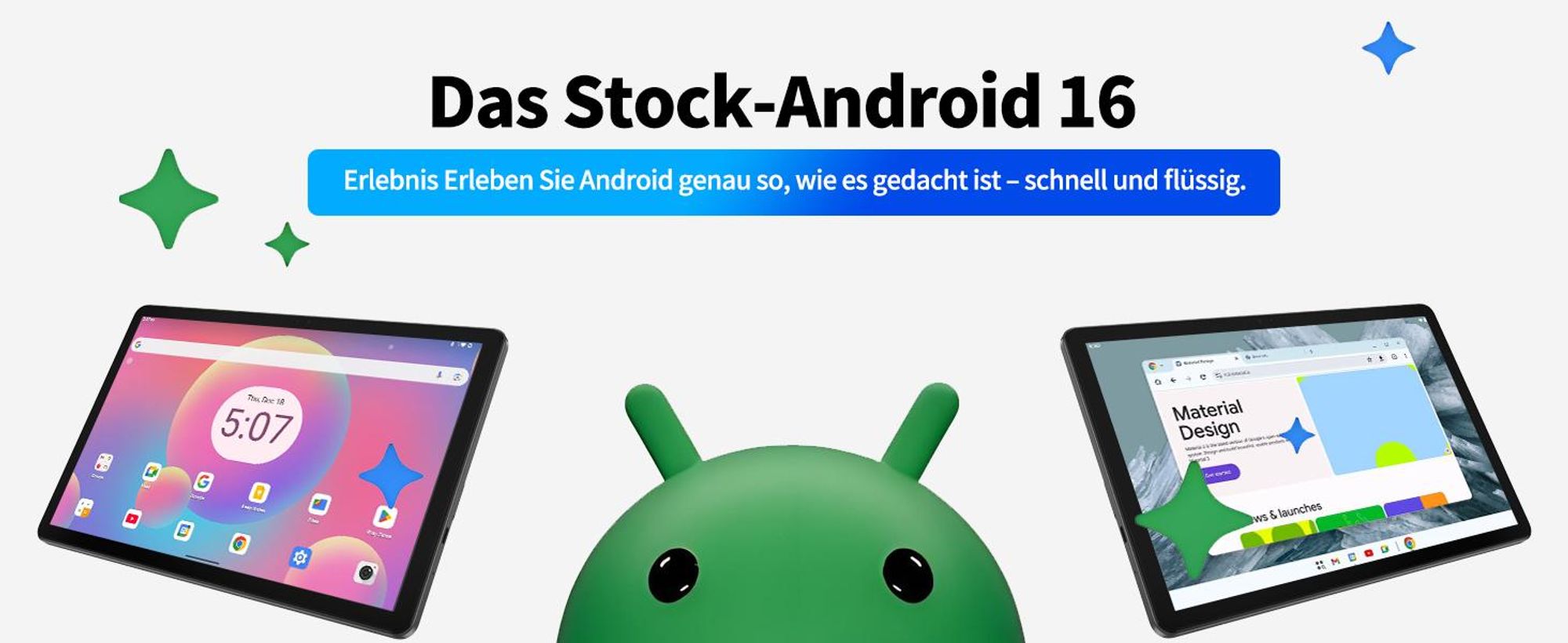 KOBONA-VEKFULPC T50 Tablet mit Stift, Android 16 und Gemini-KI, 11 Zoll, 5G wifi, 24GB(6+18)RAM+128GB, 8000mAh Reverse Charging