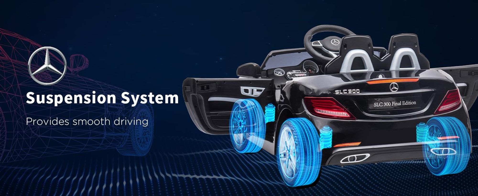 Samochód elektryczny dla dzieci AIYAPLAY 12 V, samochód dziecięcy z pilotem 2.4G, z reflektorami LED, pasami bezpieczeństwa, klaksonem, muzyką