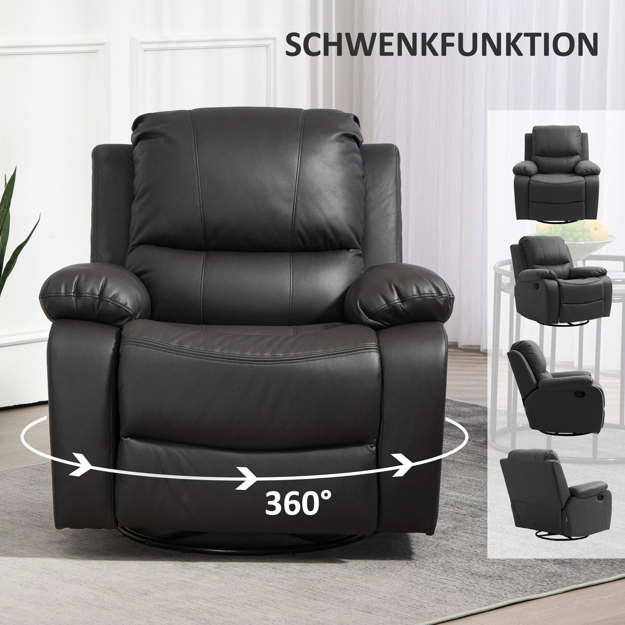 TV-Sessel mit bis Stahlrahmen