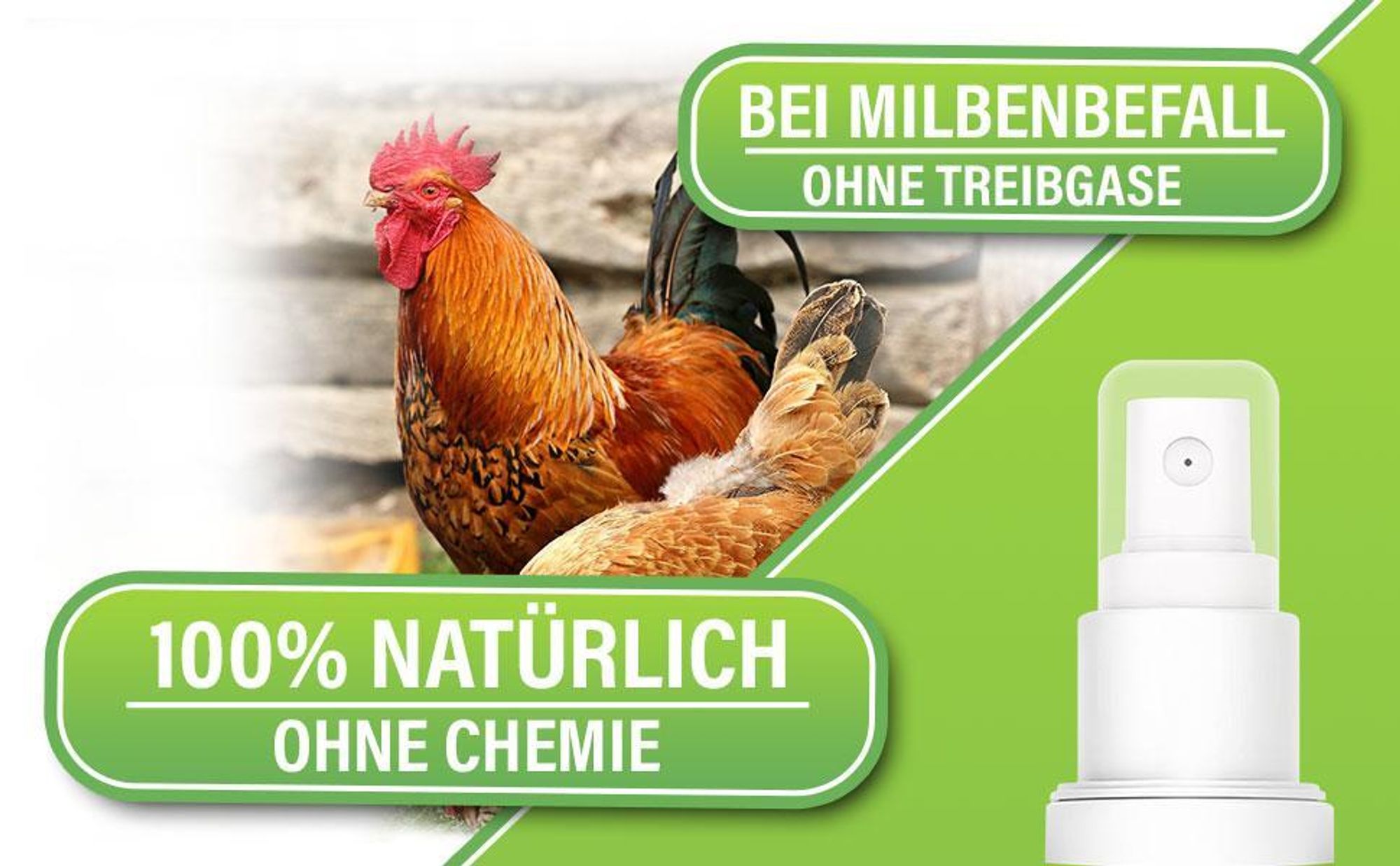 Adema Natural® | Milbexin | Spray gegen Milben - Milbenspray für Hühner