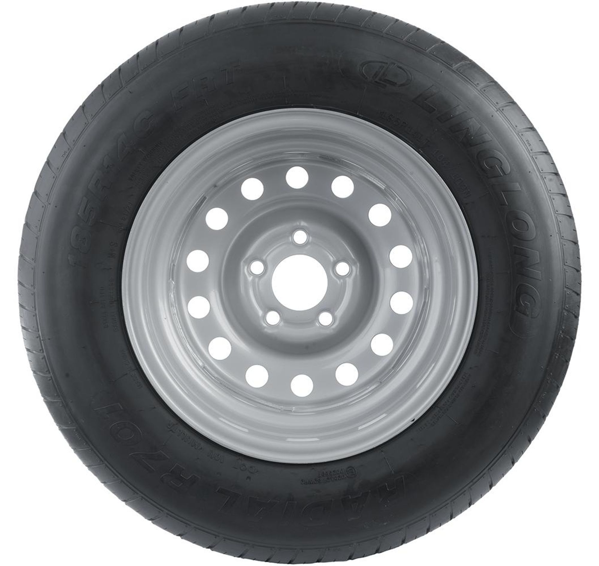 UNITRAILER Komplettrad 185/80 R14C für schwere Anhänger und Wohnwagen