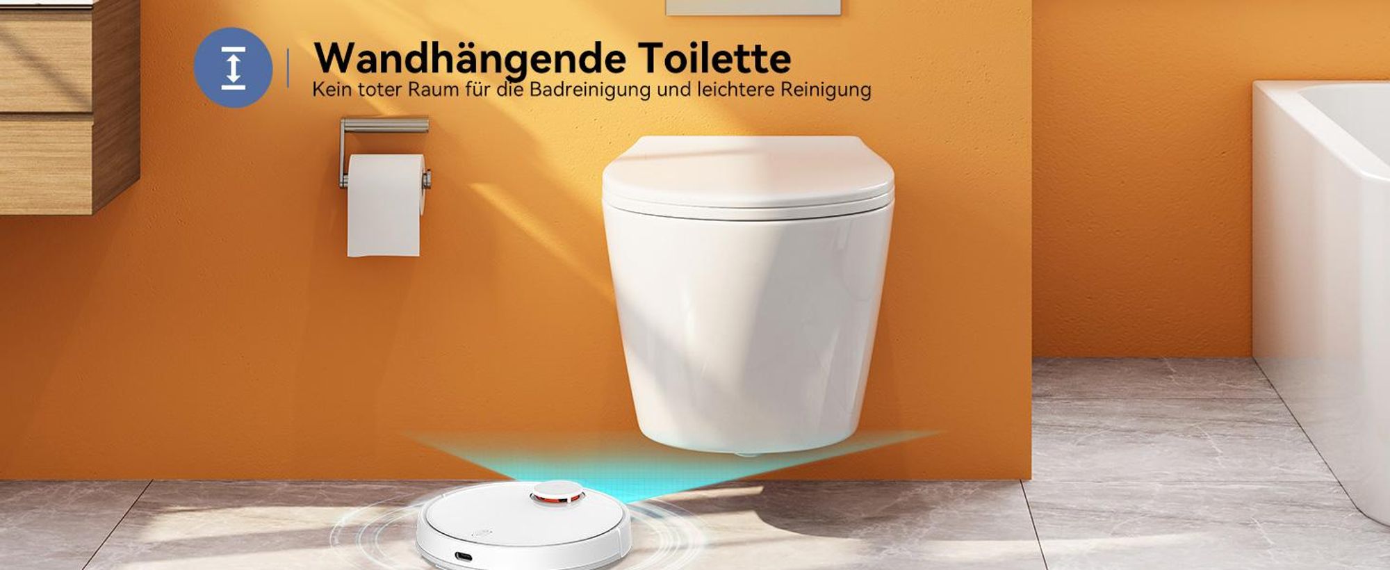 Wandmonatige Toilette