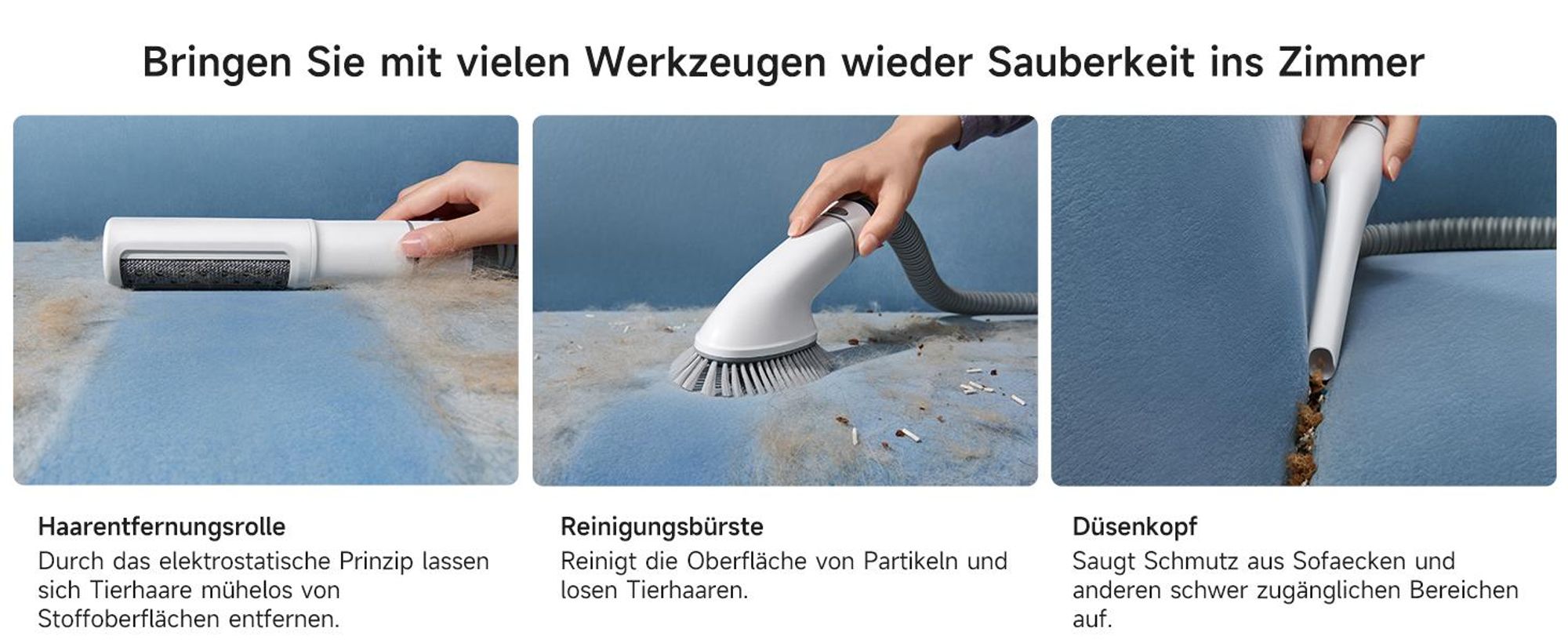 MOVA G1 Pro 7-in-1 Haustier-Pflegeset mit Staubsauger – Hund & Katzen Fellpflege, Haarschneider, Bürste & Leiser Staubsauger, 11 kPa, 4 Stufen