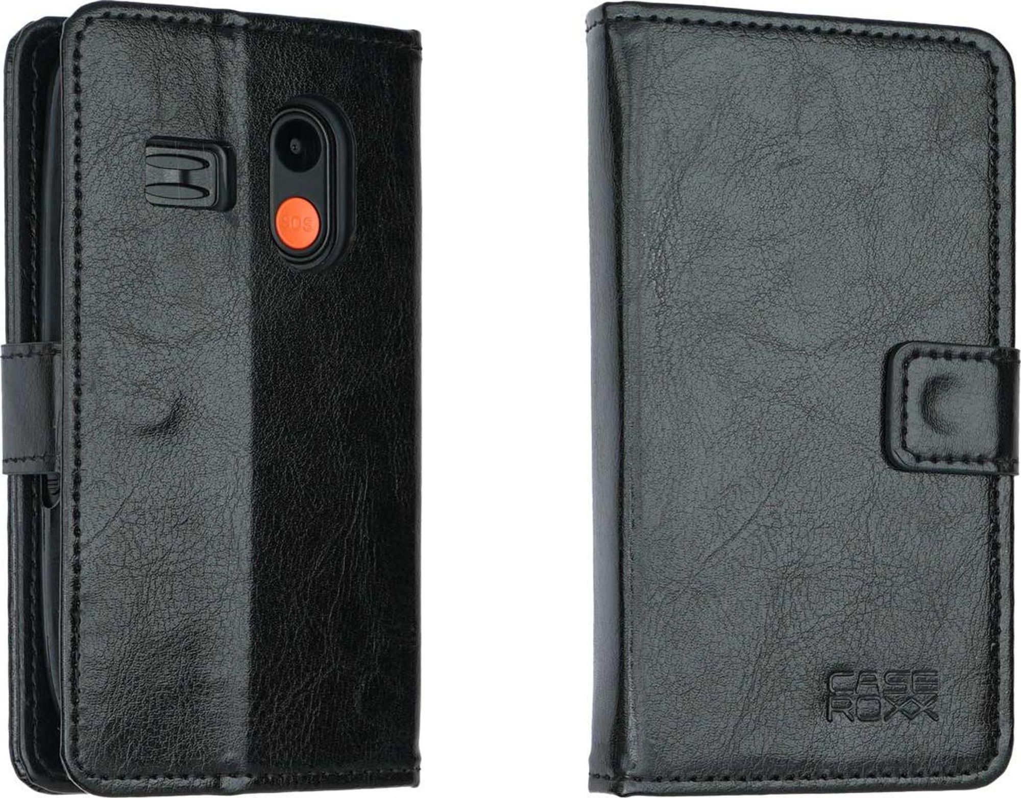 caseroxx Handy Hülle Tasche kompatibel mit Gigaset GL395 Bookstyle-Case Wallet Case Bild 4
