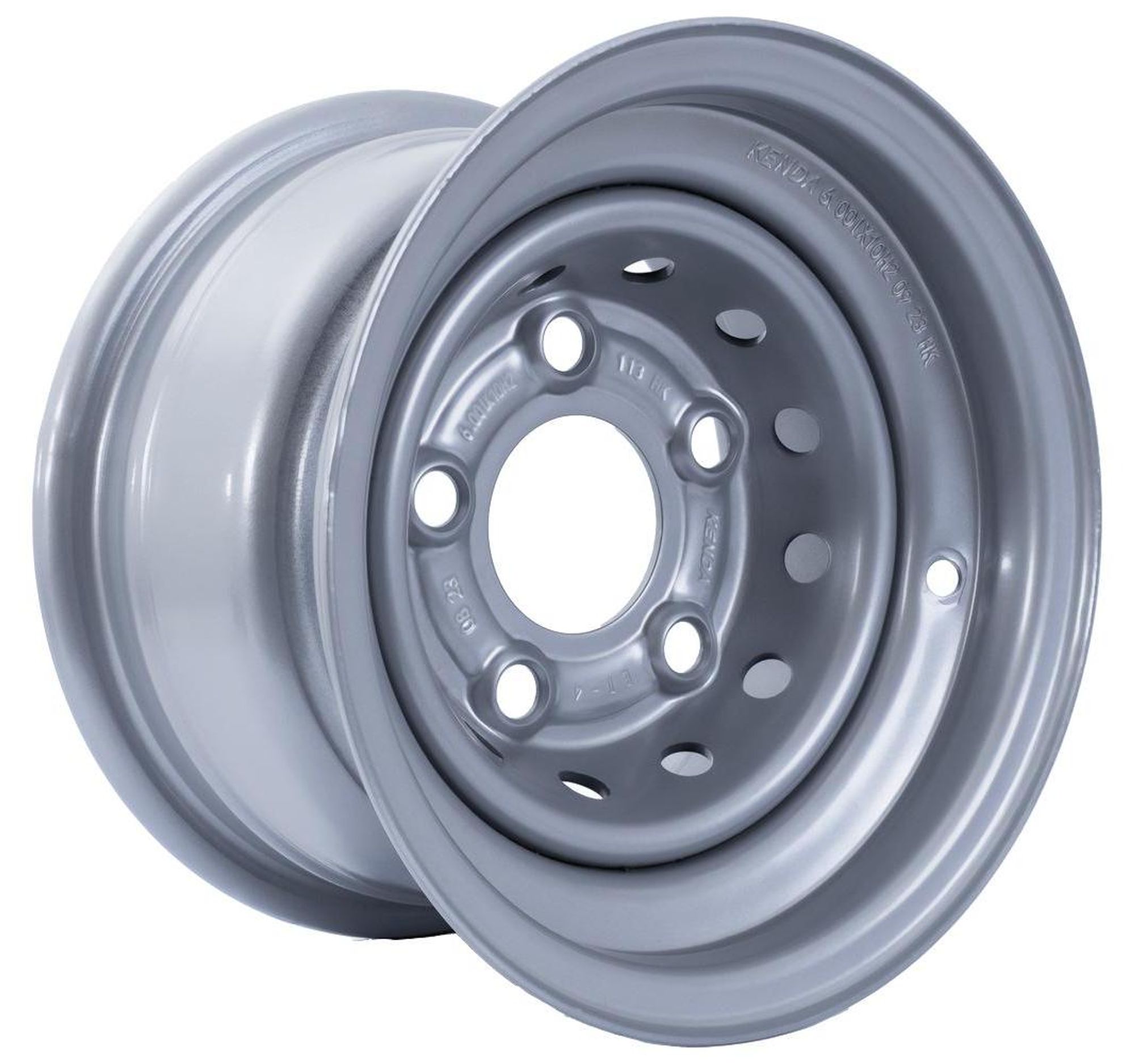 KENDA 10 Zoll Stahlfelge 5x112 für Autotransporter und schwere Anhänger