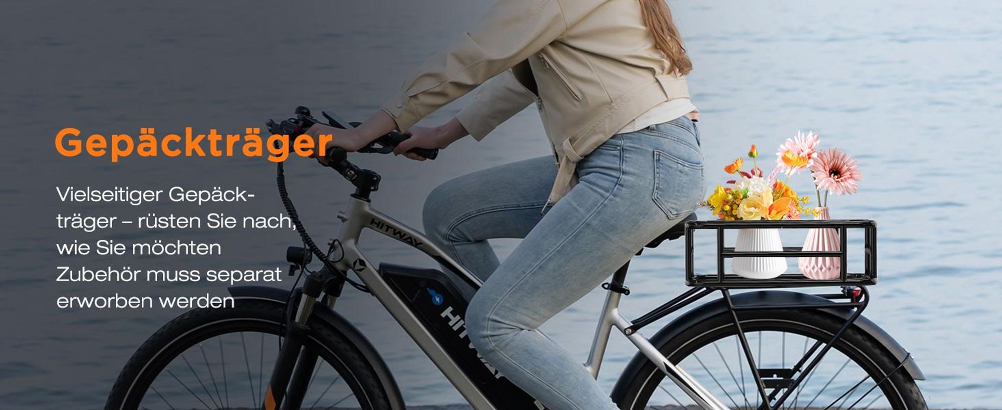 HITWAY 28" E Bike, 250W Motor,Elektrofahrrad Trekkingrad E-Bike Herren Damen,48V 16Ah Akku,7-Gang,NFC,APP,70-120km Reichweite