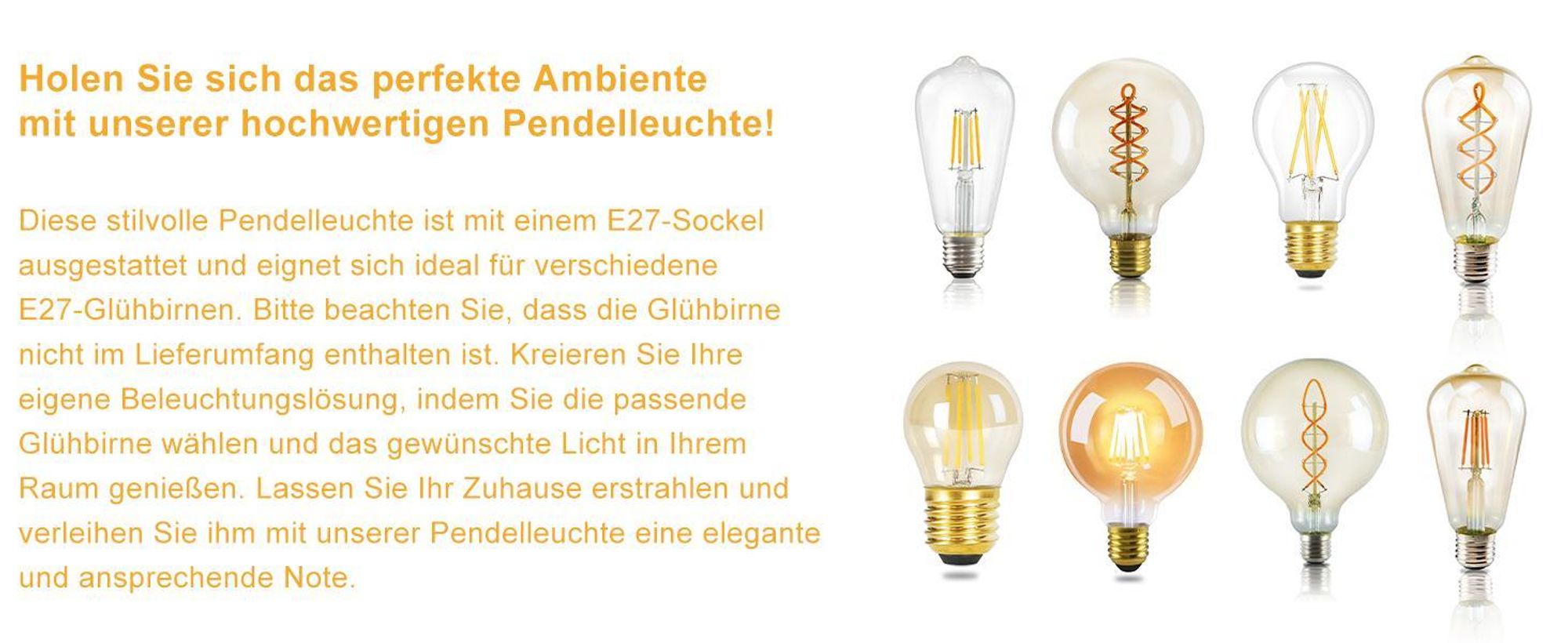 ZMH Pendelleuchte  Esstisch Hängelampe 3 Flammig E27 Glas Hängeleuchte Höhenverstellbares Kronleuchter 150CM Modern für Wohnzimmer Schlafzimmer