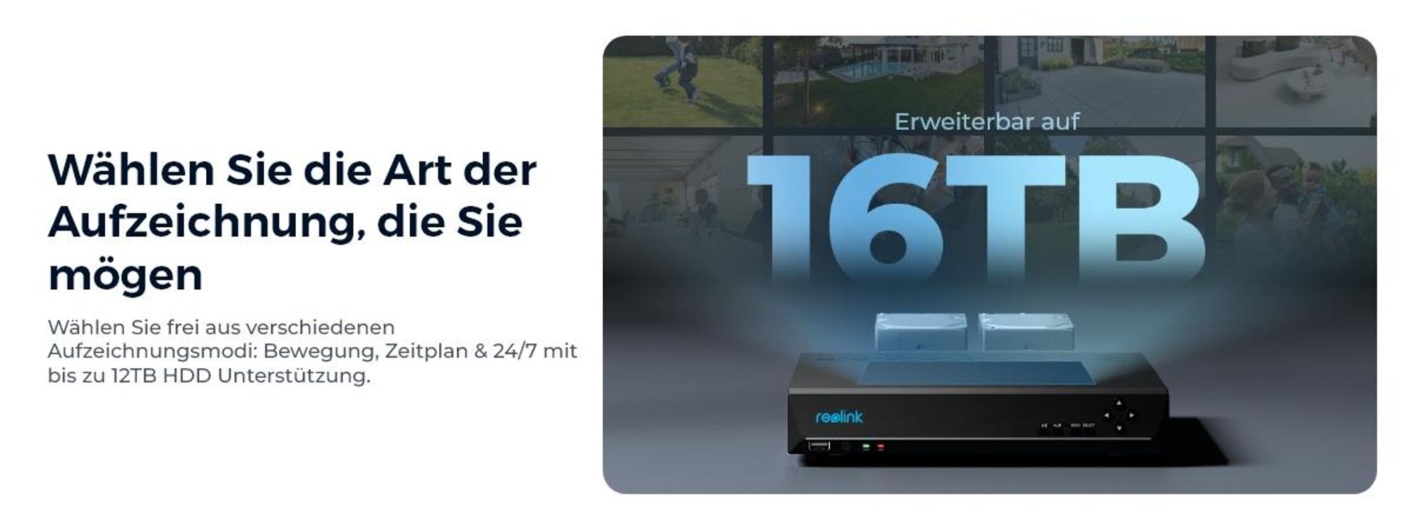 Reolink RLK8-800V4 Überwachungssystem, 4X 4K 8MP IK10 PoE Überwachungskamera & 8CH 2TB HDD NVR, 125° Weitwinkel, Smarte Erkennung, Farbnachtsicht