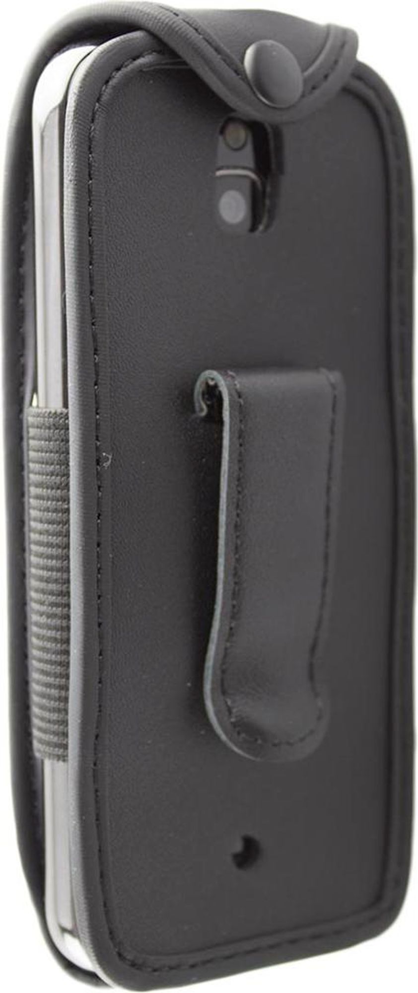 caseroxx Ledertasche mit Gürtelclip kompatibel mit Nokia 6300 4G aus Echtleder, Tasche mit Gürtelclip und Sichtfenster  Bild 1