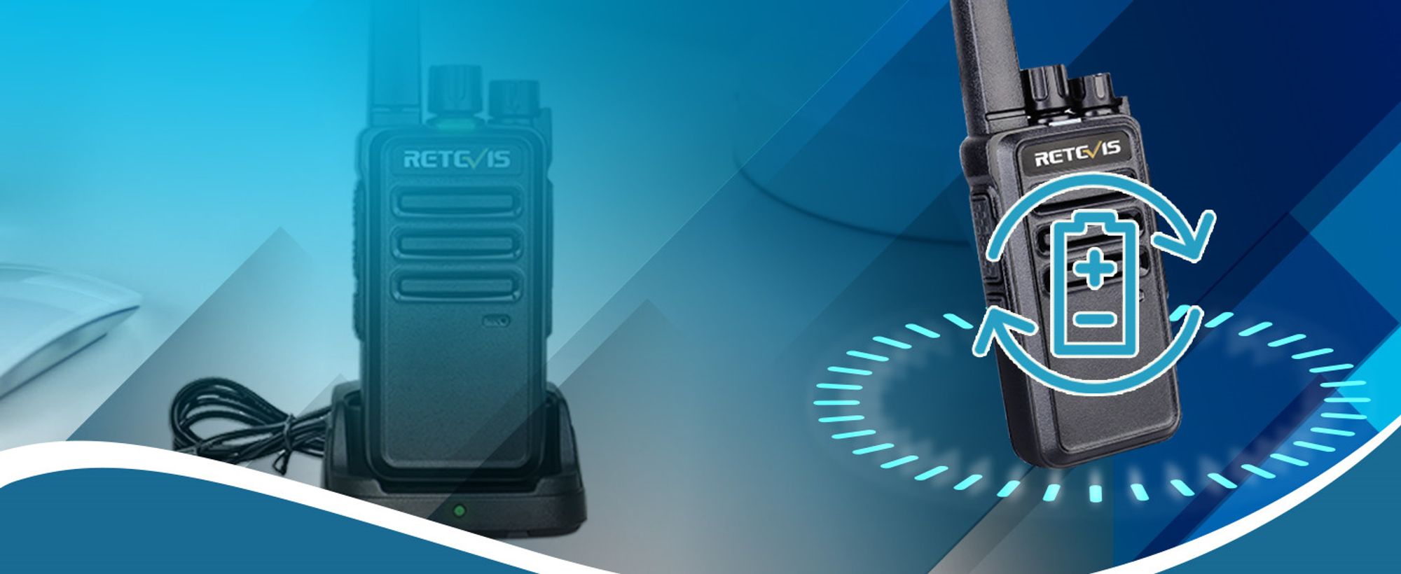 Retevis RT668 Walkie Talkie z zestawem słuchawkowym, radio bezlicencyjne PMR446, ładowalne Walkie Talkie dalekiego zasięgu, przenośne radio dla ochrony, restauracji i hoteli (czarne, 6 sztuk)