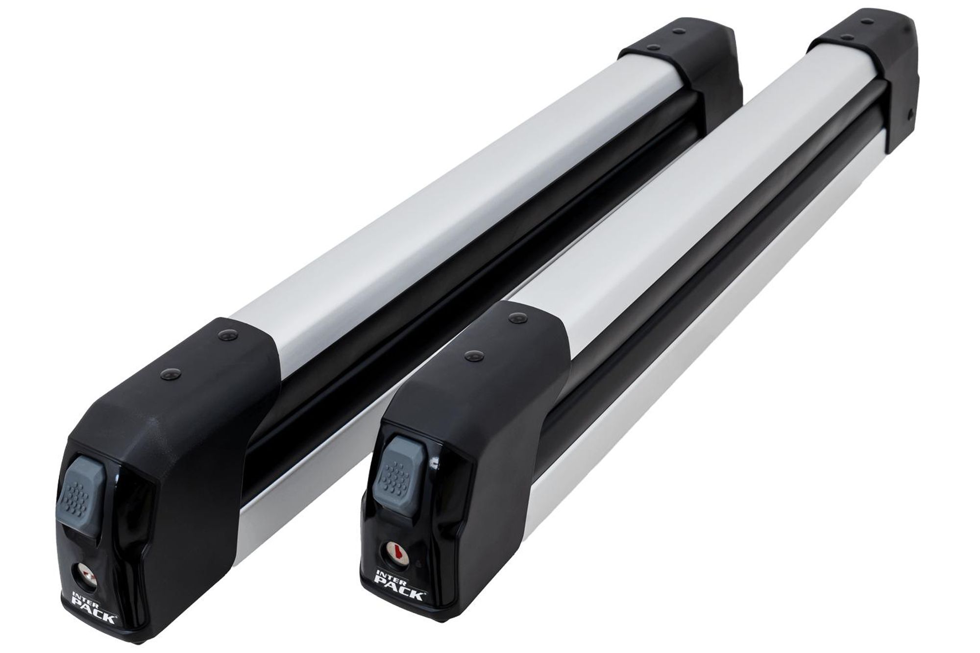 Inter Pack Frostline 6 – ausziehbarer Aluminiumhalter für 6 Paar Ski oder 4 Snowboards