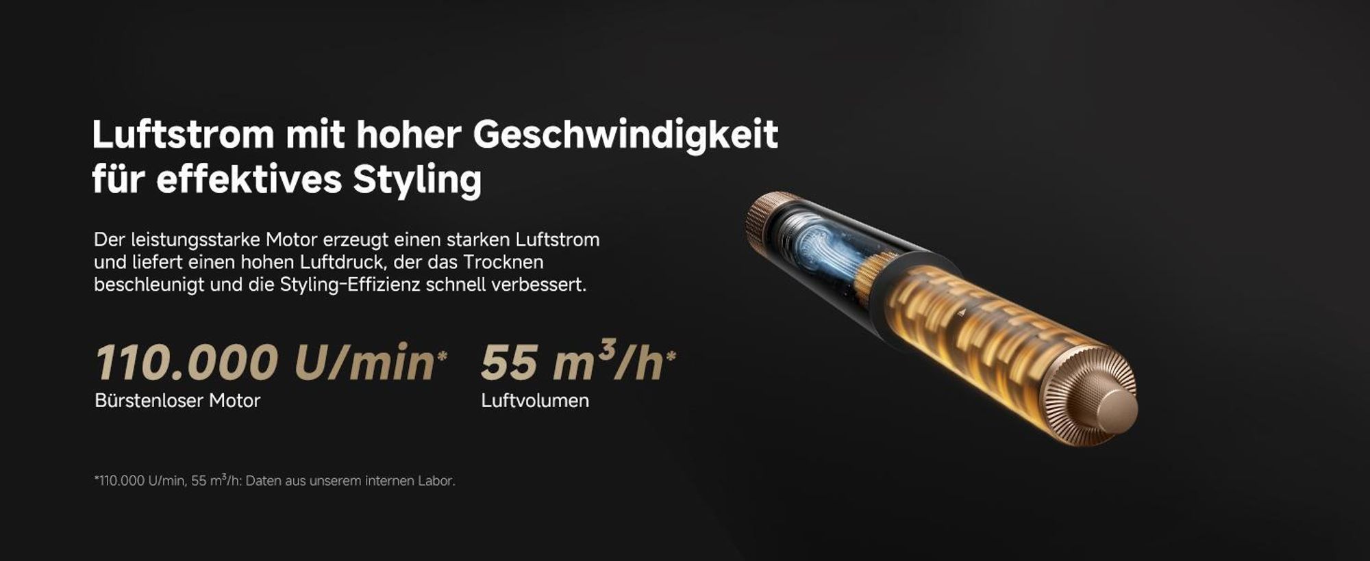 DREAME AirStyle Pro,7in1 Multistyler,Schnelltrocknend,2Lockenaufsätze,Volumen für das Haar,glättende Bürste,Kräusel Reduzierung,2026Neue Version,Braun
