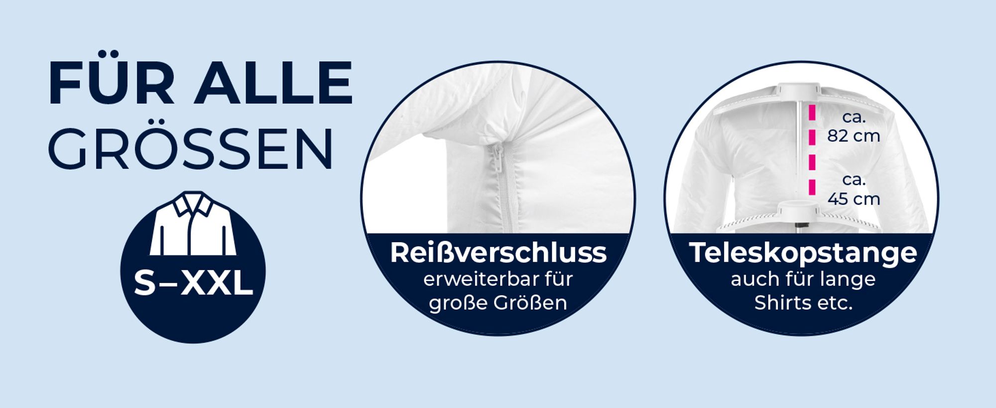 CLEANmaxx automatischer Hemdenbügler Dampffunktion Innovativ Bügler Hemden & Blusen Wäschetrockner Bügeleisen 2 Programme Touch Display  Bügelsystem