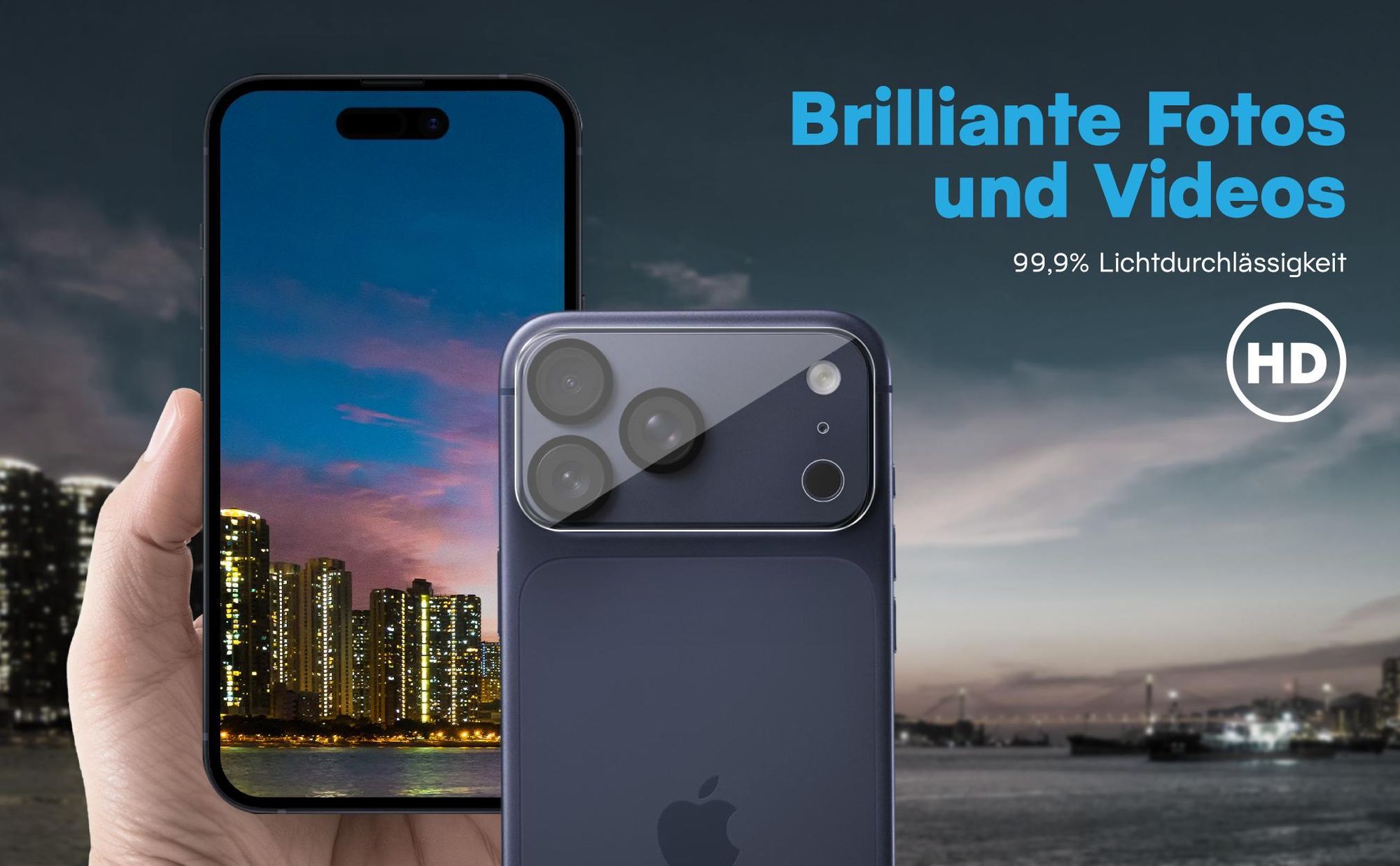 Brilliante Bildqualität mit dem Apple iPhone 17 Pro Max dank 99,9% Lichtdurchlässigkeit