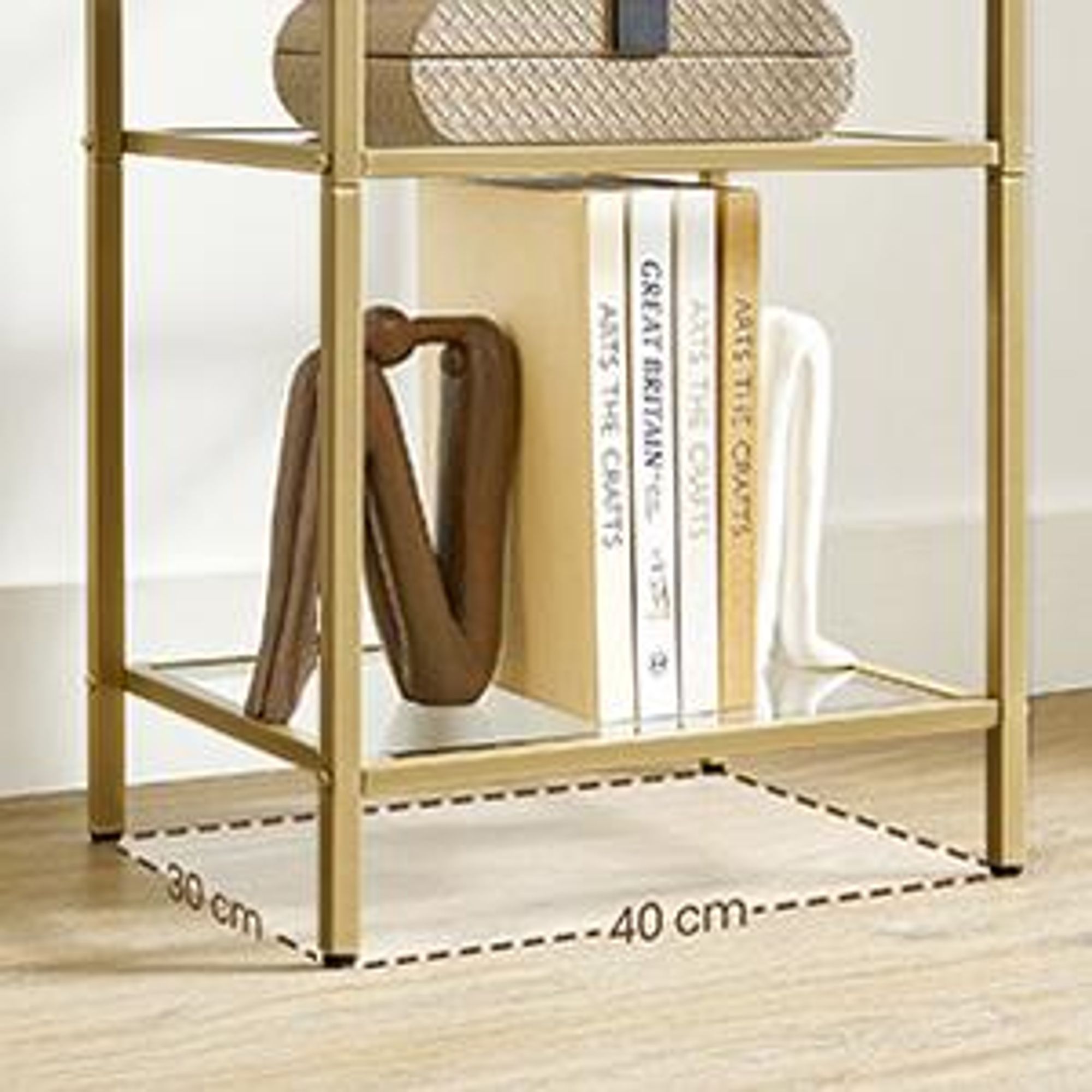 VASAGLE Standregal, Bücherregal, Badregal, 5 Ebenen, Küchenregal