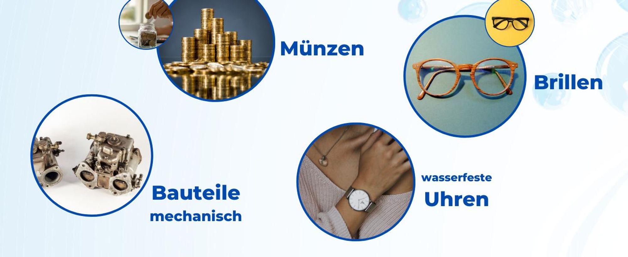 PandaCleaner Ultraschallreiniger für Ultraschallbad - 1000ml Konzentrat für Brillen & Dentalprodukte - Ultraschallreiniger