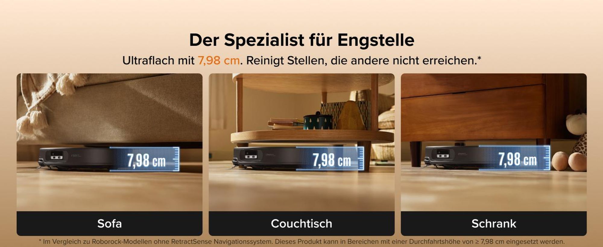 Roborock Qrevo Edge 2 Staubsauger Roboter, 25.000 Pa Saugroboter mit Wischfunktion Wischmopp-Hebefunktion, 80 °C Moppwäsche mit heißem Wasser, Schwarz